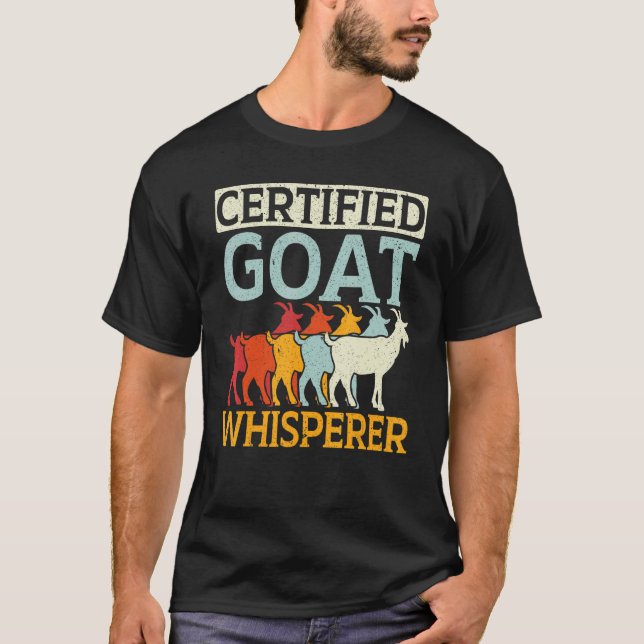 Camiseta Animal de granja de cabras Whisperer Ranch (Anverso)