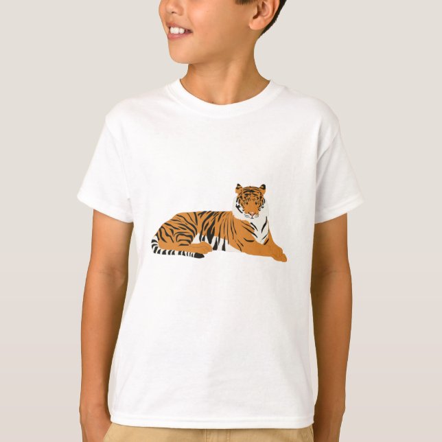Camiseta Animal de Jungle Tiger (Anverso)