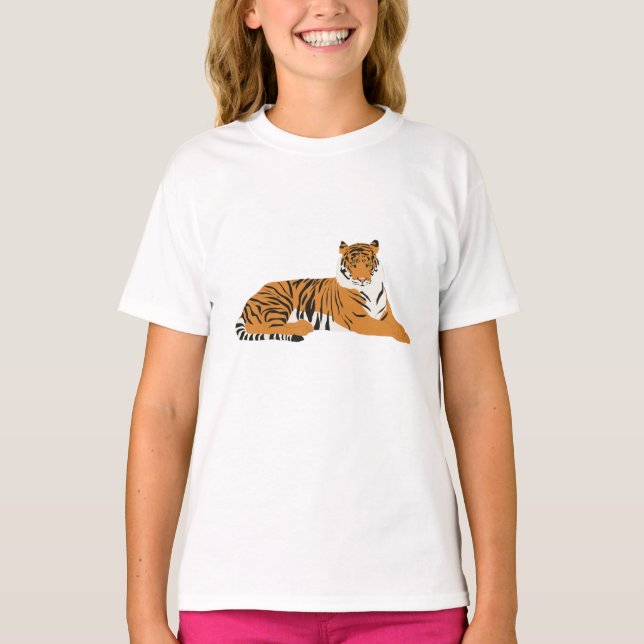 Camiseta Animal de Jungle Tiger (Anverso)