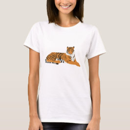 Camiseta Animal de Jungle Tiger