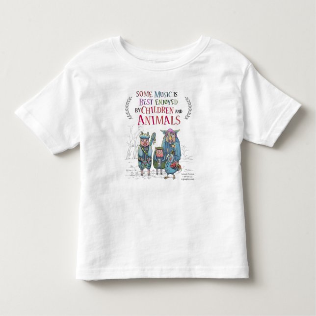 Camiseta animal de la banda (Anverso)