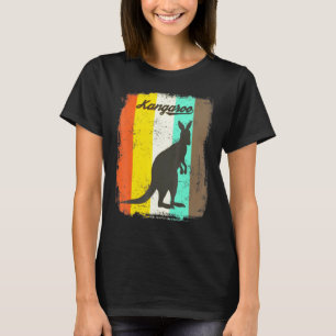 Camiseta Animal de la época del Kangaroo Retro 70