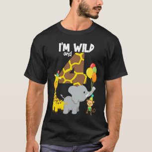Camiseta Animal de la jungla de Safari para el nacimiento d