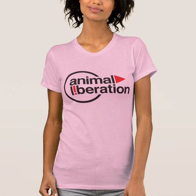 Camiseta animal de la liberación (Anverso)