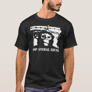 Camiseta animal de la liberación del vegano