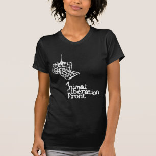 Camiseta animal de la liberación del vegano
