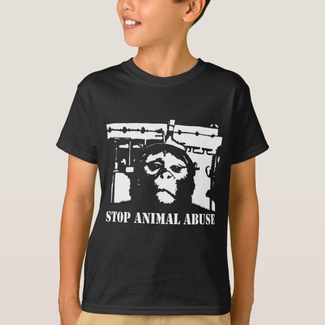Camiseta animal de la liberación del vegano (Anverso)