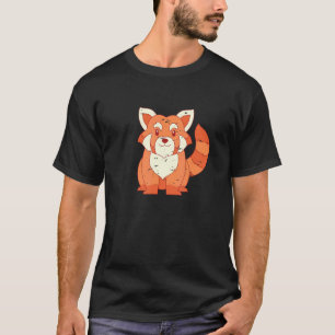 Camiseta Animal de la selva Cute Animal Wildlife Baby Red P