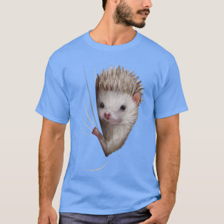 Camiseta Animal de los edgehog saliendo desde adentro