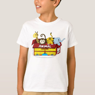 Camiseta animal de los niños de las galletas