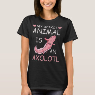 Camiseta Animal de México anfibio Salamander Axolot