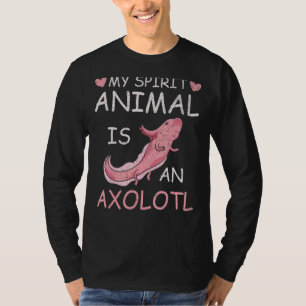 Camiseta Animal de México anfibio Salamander Axolot