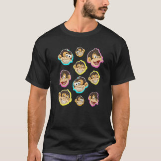 Camiseta Animal de zoológico Chimpancé Mono lindo
