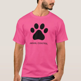 Camiseta animal del control
