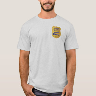Camiseta animal del héroe