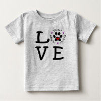 Camiseta animal del jersey de la multa del bebé