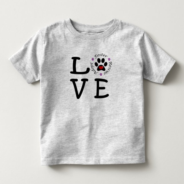 Camiseta animal del jersey de la multa del niño (Anverso)
