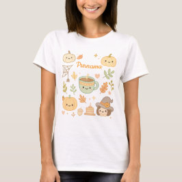 Camiseta animal del zoológico de Kawaii - Nombre p