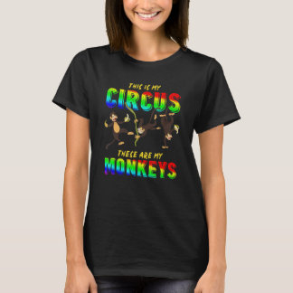 Camiseta Animal Del Zoológico Este Es Mi Circo Estos Son Mi