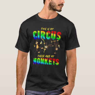 Camiseta Animal Del Zoológico Este Es Mi Circo Estos Son Mi