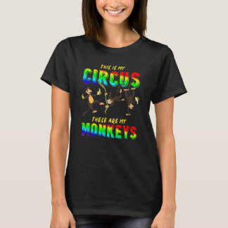 Camiseta Animal Del Zoológico Este Es Mi Circo Estos Son Mi