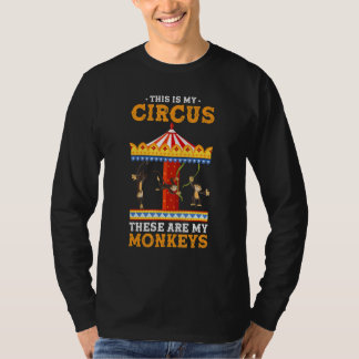 Camiseta Animal del zoológico este es mi circo estos son mi