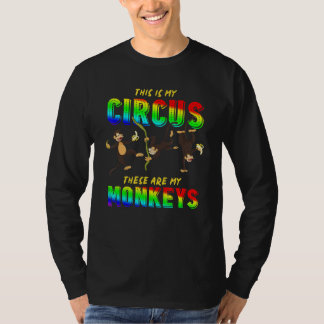 Camiseta Animal Del Zoológico Este Es Mi Circo Estos Son Mi