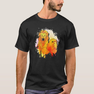Camiseta Animal del zoológico  León  Animal de safari de Áf