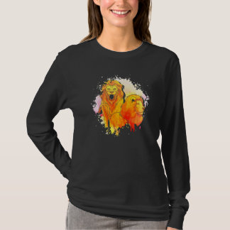 Camiseta Animal del zoológico León Animal de safari de Áfri