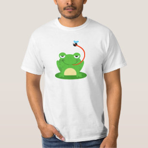 Camiseta Animal divertido anfibio del dibujo animado del