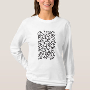 Camiseta Animal divertido de leopardo