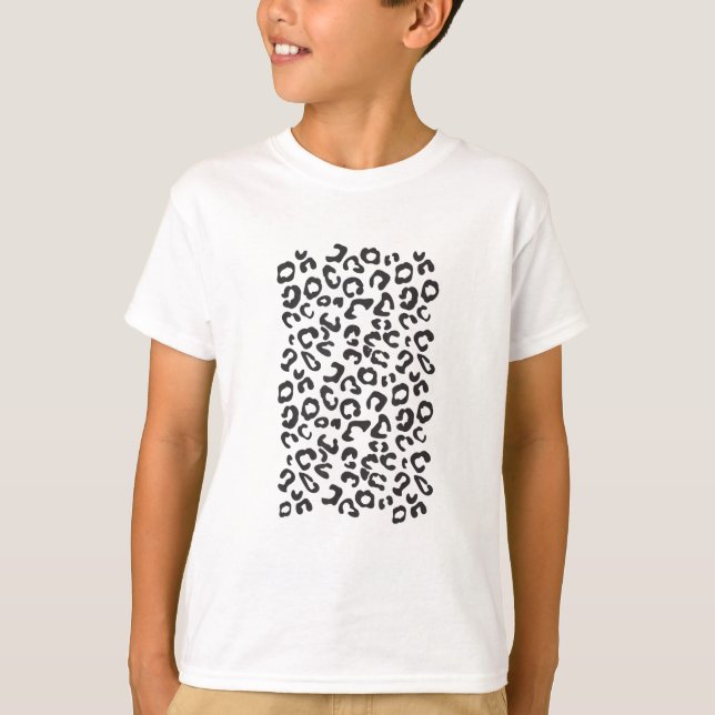 Camiseta Animal divertido de leopardo (Anverso)