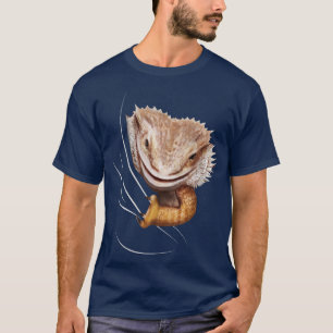 Camiseta Animal dragón con barba procedente del interior