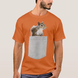 Camiseta Animal en tu ardilla gris norteamericana