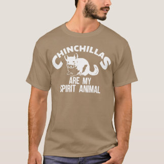 Camiseta Animal Espiritual Chinchilla Chinchillas retro