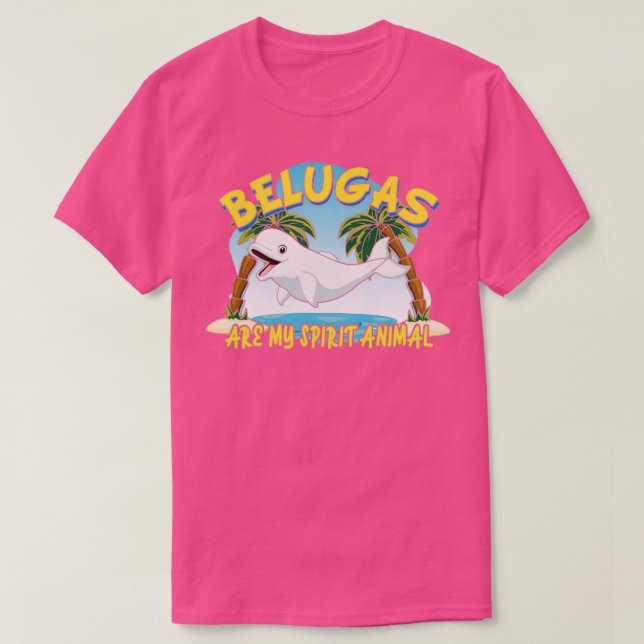 Camiseta Animal espiritual de Beluga (Diseño del anverso)