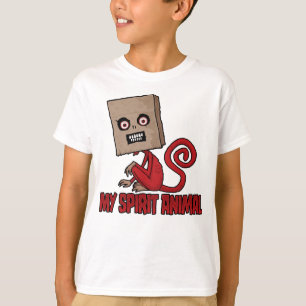 Camiseta Animal Espiritual del Mono Enmascarado Maniático
