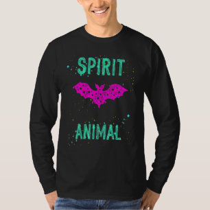 Camiseta Animal Espiritual Murciélago Celestial Comodidad A