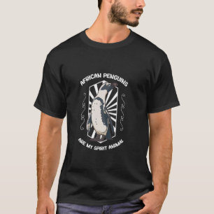 Camiseta Animal Espiritual Pingüino Africano