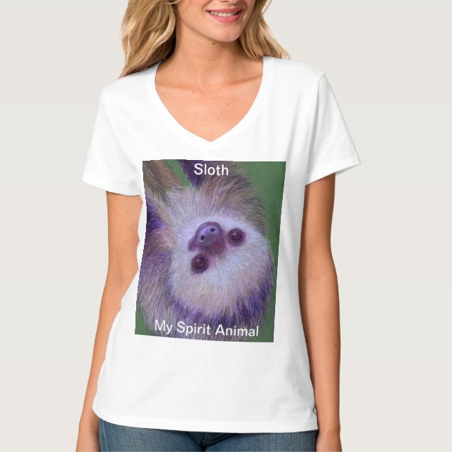 Camiseta Animal espumoso (Anverso)