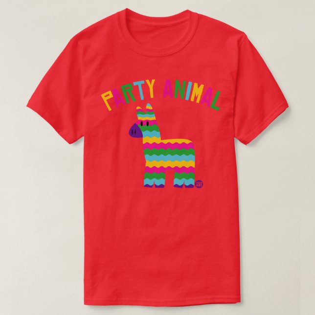 CAMISETA ANIMAL FIESTA (Diseño del anverso)