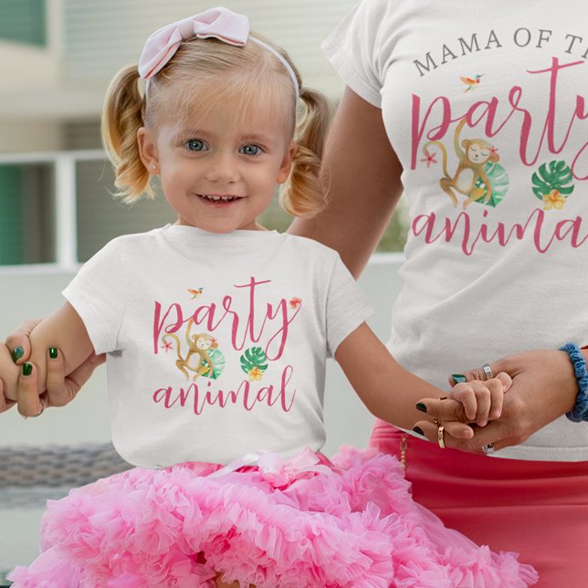 Camiseta "Animal Fiesta" Niños Fiesta de cumpleaños (Subido por el creador)
