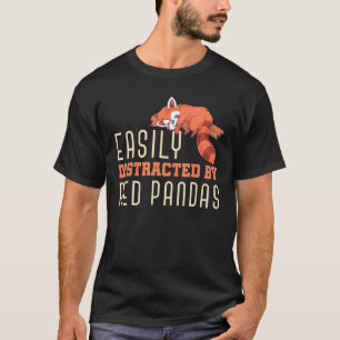 Camiseta Animal Forestal Durmiente Distraído Fácilmente Por
