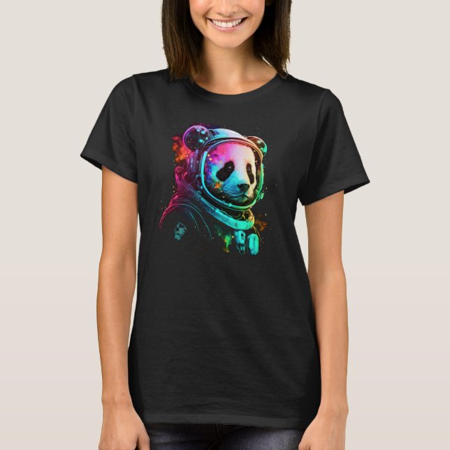 Camiseta Animal Guay de astronauta cósmico de Space Explore (Anverso)