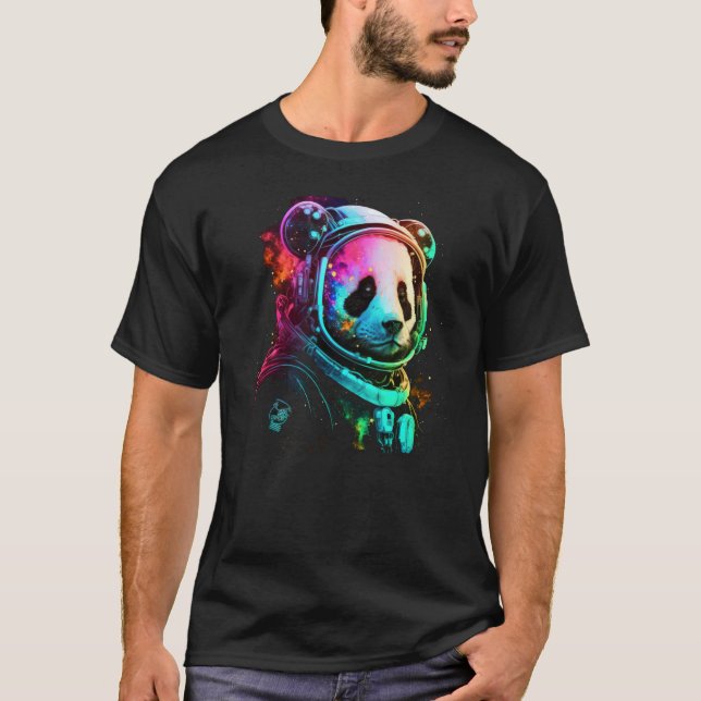 Camiseta Animal Guay de astronauta cósmico de Space Explore (Anverso)