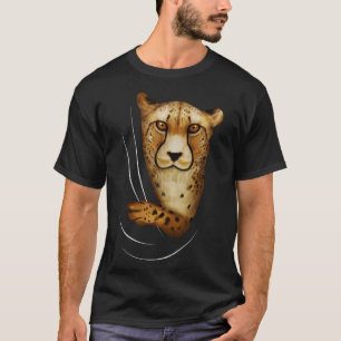 Camiseta Animal guepardo desde adentro