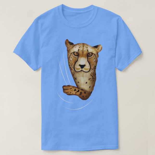 Camiseta Animal guepardo desde adentro (Diseño del anverso)