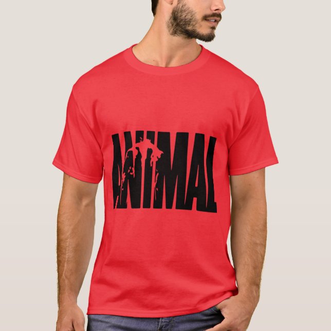 Camiseta Animal GYM boy (Anverso)