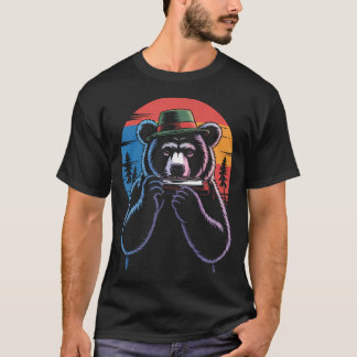 Camiseta Animal Instrumento Musical Jazz Armonica