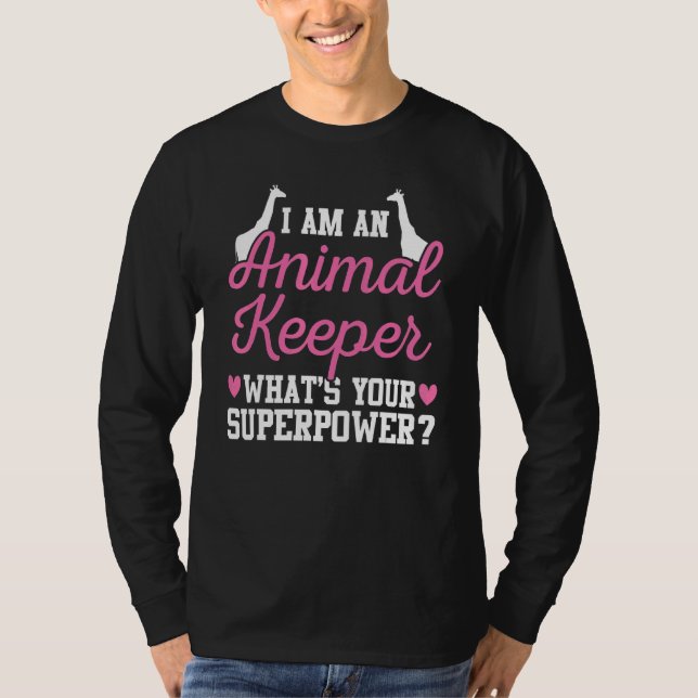 Camiseta Animal Keeper Pink Shelter (Anverso)